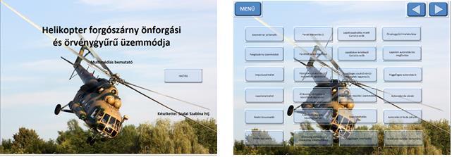 7. ábra 4. A HELIKOPTER FORGÓSZÁRNY AERODINAMIKÁJÁNAK JELLEMZÉSE 4.