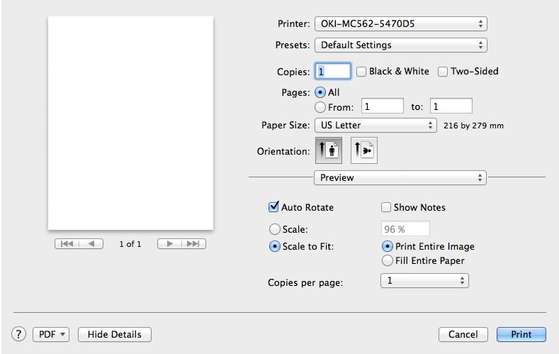 Egy nyomtatási feladat megkezdése 1 Nyissa meg a fájlt, melyet nyomtatni akar egy alkalmazásból. 2 Jelölje ki a [Fájl] menü, [Nyomtatás] menüpontját.