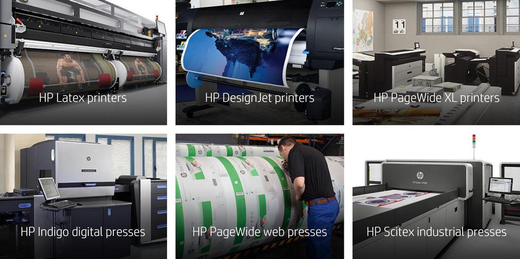 HP LARGE-FORMAT PRINTERS AND DIGITAL PRESSES