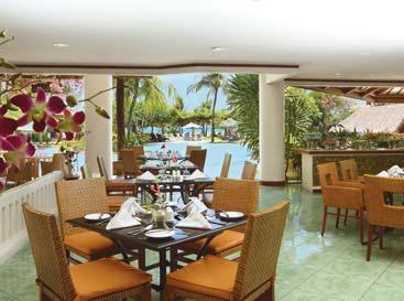 Közvetlen tengerparti szálloda, hatalmas trópusi kerttel, ideális családoknak, pároknak és üzletembereknek egyaránt.