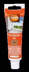 vékonylazúr, teljesen beszívódik a fába, nem képez a felületén bevonatot megmarad