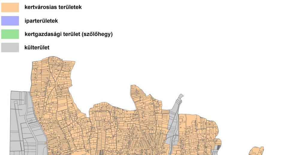 4. TELEPÜLÉSKÉPI SZEMPONTBÓL MEGHATÁROZÓ TERÜLETEK A településképi szempontból meghatározó, eltérő karakterű területek lehatárolása, a településkép, arculati