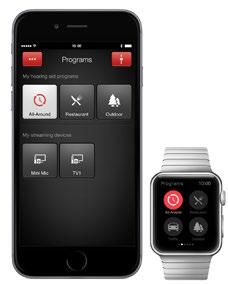 ReSound Smart app a személyre szabott hangzásélményért Enyém a teljes irányítás a környezetem felett. James Raath Gyorsan elérhető hangerőszabályzás, hogy követni tudja az eseményeket.