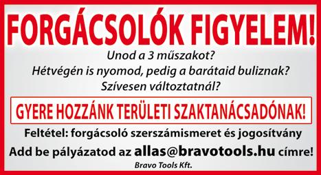 Szabó Péter +36 30 983 7468 RAKTÁROSI munkakörbe kollégát keresünk Excel ismerettel. Munkavégzés hétköznap. Feladat: áru kiadása, összekészítése, készlet nyilvántartás vezetése.