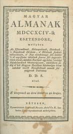 Központi Antikvárium 23 44. A Bétsi Magyar Biblióthéca első esztendeje 1793... Öszve szedettetik Pántzél Dániel által. 1. szám. Bétsbenn, 1793. ny. n. (12)p.