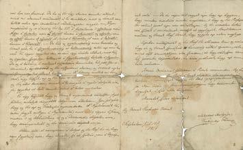 30 Központi Antikvárium 67. Kazinczy Ferenc (1759-1831) író, költő autográf levele Beregszászi Nagy Pálnak. A Pennaháború: Beregszászi Nagy Pál (1750?-1828) nyelvész, nyelvtörténész volt.