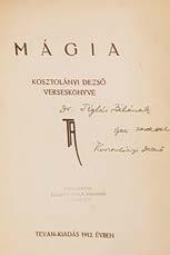 , 1911. Farkas Testvérek ny.) 8p. Hieronymi Károlynak szóló dedikációval. 2.