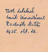 Központi Antikvárium 35 83. Kosztolányi Dezső: Mágia. -- verseskönyve. (Békéscsaba), 1912. Tevan. 79p. Első kiadás. A címlapon ajánló sorokkal: Dr. Téglás Bélának igaz szeretettel Kosztolányi Dezső.