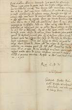 40 Központi Antikvárium Oklevelek 104. Báthori István (1533-1586) lengyel király, erdélyi fejedelem által saját kezűleg aláírt, latin nyelvű címereslevél.