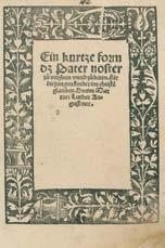 Luther, Martin: Ein gute trostliche predig von der wirdigen bereytung zu dem hochwirdigen Sacrament. Item wie das leiden Christi betrachtet sol werden. (Augsburg, 1518. Hans Froschauer.) (15)p.