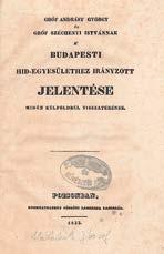 A folyó szabályozására vonatkozó, a társulat által elfogadott javaslatait tartalmazza a fenti mű. Korabeli papírkötésben. Contemporary hardpaper. Szentkirályi: P-9. 50 000,- 155.