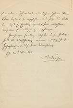 Központi Antikvárium 7 Kiegyezés 1867-2017 1. Andrássy Gyula gróf (1832-1890) miniszterelnök autográf, német nyelvű levele ismeretlennek.