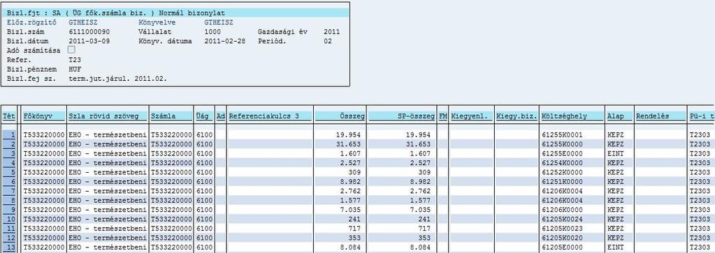 8) Bérkönyvelés nem a HR rendszerből Ezek a már korábban