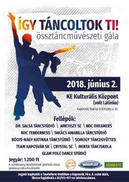 50 éves a Kaposvári Fúvószenekar Ünnepi hangverseny Program: 16:40 Trombitavirág Fúvószenekar hangversenye Vezényel: Kerekes Béla 17:00 A Kaposvári Fúvószenekar Ünnepi hangversenye Vezényel: Major