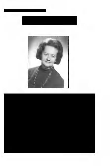 Földtani Közlöny 137/2,145-162, (2007) Budapest SZÉKYNÉ Dr. Fux Vilma emlékezete (2926. 05. 20.-2006. 03. 24.