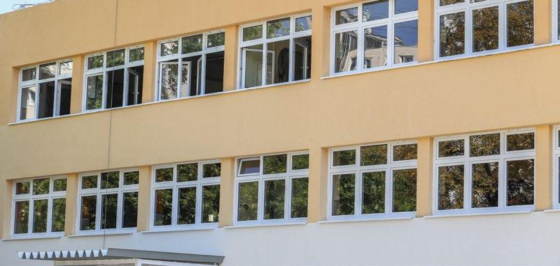 SZABÓ LŐRINC ÁLTALÁNOS ISKOLA FELÚJÍTÁSA MISKOLCON építés ideje: 2017 területe: 2.