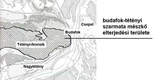 2.6.2) Geológiai és hidrológiai jellemzők Talaj, domborzat és növényvilág A Budai-hegység déli előterét alkotó dolomitból és mészkőből álló, karsztos felszínű Tétényifennsíkon és annak a Dunáig