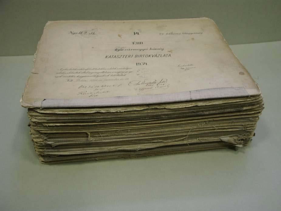 előtti állapota (Fotó: MFM) Az 1934-es