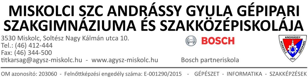 PÁLYAVÁLASZTÁSI TÁJÉKOZTATÓ a 2018/2019.