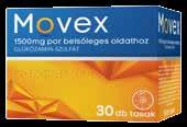 Izom, ízület -25% Movex 1500 mg por belsődleges oldathoz, 30 db A Movex 1500 mg glükózamin-szulfát hatóanyagú gyógyszer, mely napi 1x alkalmazással