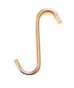nto-hook HS-W 22 S alakú standard kampók Normál kampók rézzel bevont vas drótból készülnek Példa a megrendeléshez: HS-W 22 4 x => S-alakú kerek W= 22mm, hossz = mm, drót Ø= 4 mm Hossz 60 75 150 -- 0