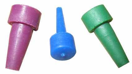 nto-plug PD kétirányú dugó - korongdugó menetes furatok védelmére, mely a furat körüli területet is kitakarja - hőállóság: max.