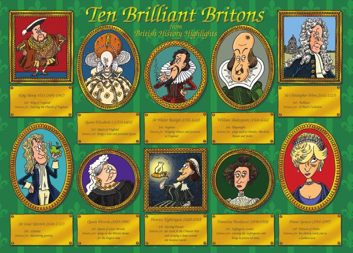 A tanulóknak összefüggéseket kell keresniük a történelmi és jelenkori események között. TIMESAVER: BRITISH HISTORY HIGHLIGHTS (+ poszter) ISBN 9781904720294 Ajándék poszterrel!