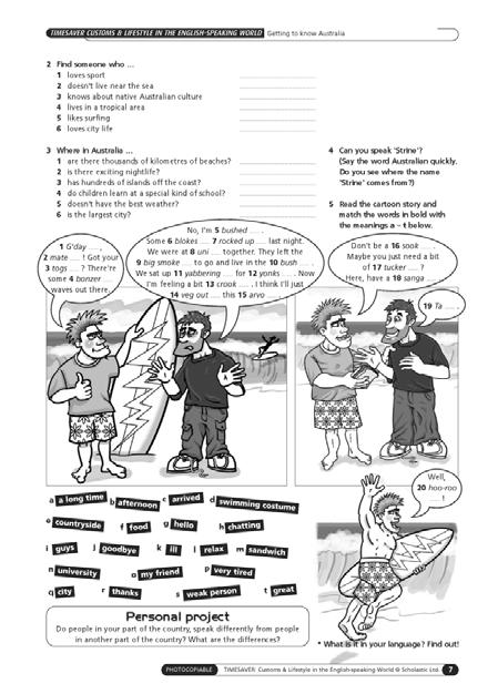 THE ENGLISH-SPEAKING WORLD (+ audio CD) ISBN 9781904720980 Ez az informatív segédanyag Ausztrália, Kanada, Új-Zéland és Dél-Afrika kultúráját és életvitelét