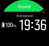 Mivel a Suunto Spartan Sport készülék kizárólag a GPS segítségével méri a magasságot, ha a GPS nem a maximális pontosságra van állítva, minden szűrés esetében fennáll a hibalehetőség, és ez