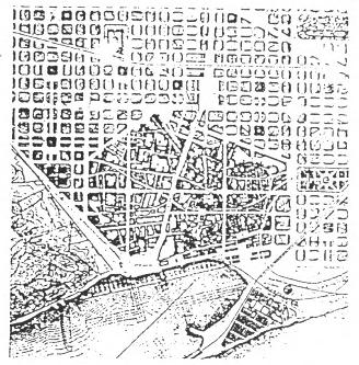 6. Barcelona fejlesztésének terve 1859-ből.