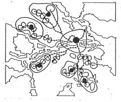szuburbánus települési tájjá. A meglévő települések a hálózat csomópontjaira kerülnek. 48.