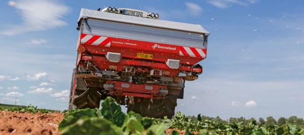 Exacta CL GEOspread - Exacta TL GEOspread GEOspread Rendszer ISOBUS kompatibilis Az Exacta CL GEOspread, mint az Exacta CL EW a vázkialakításuknak köszönhetően 3 magasítóval is