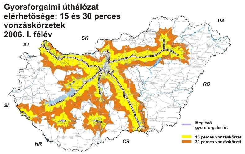 A közlekedési hálózat