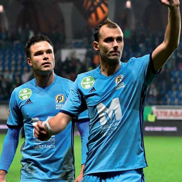 A PUSKÁS akadémia FC hivatalos műsorfüzete OTP BANK LIGA, 14. FORDULÓ, 2017.