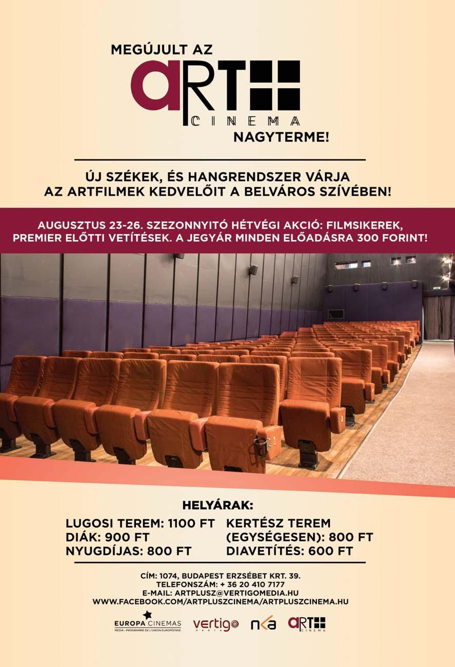 MOZI // FILMKALAUZ AZ ELMÚLT 2 HÓNAP PREMIERFLIMEI 16 A kutyám nélkül sehova 50 Smuggling Hendrix. szín. fel. CP vígdr. 93 p. 2018. R.: Marios Piperides. Fsz.