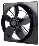 Kereszt- és oldal szellőzés esetén gyakran kerülnek alkalmazásra axiál ventilátorok.