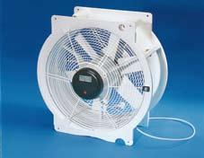 Keverő ventilátorok a meleg levegő jobb elosztásához az