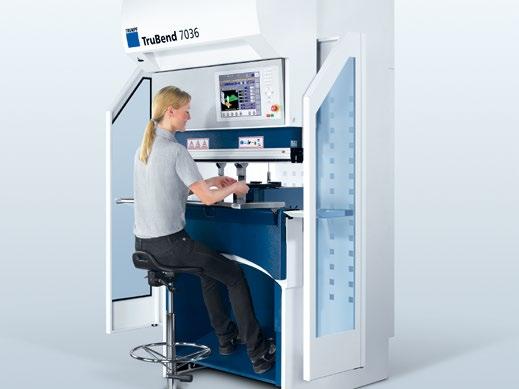 TruBend 7000 sorozat TruBend 7000 sorozat: Milyen előnyöket nyújt Önnek? 1 2 3 4 5 Maximálisan termelékeny. Maximális tengelydinamikával rendelkezik. Kiforrott ergonómia.