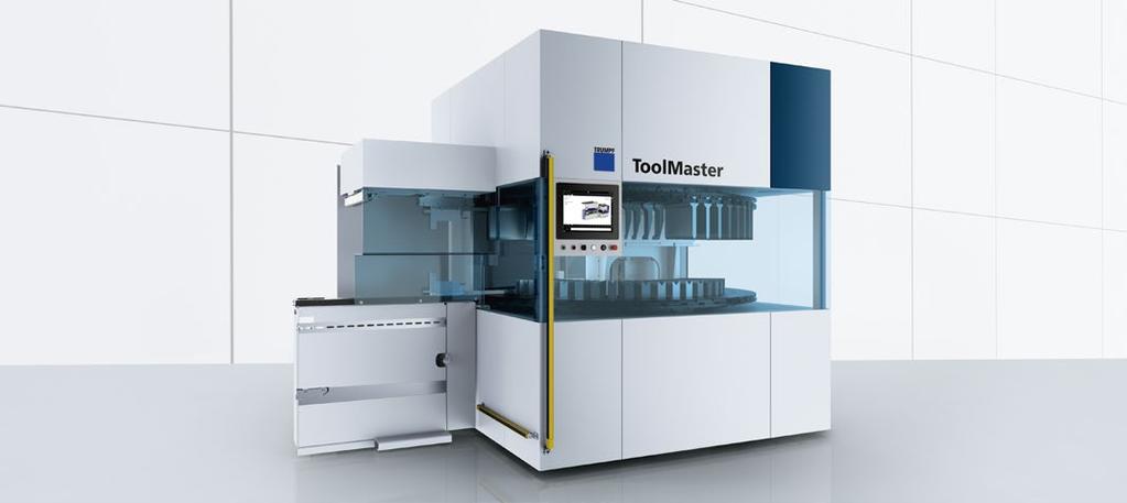 ToolMaster Termelékeny hajlítás az automatikus szerszámcserének köszönhetően.