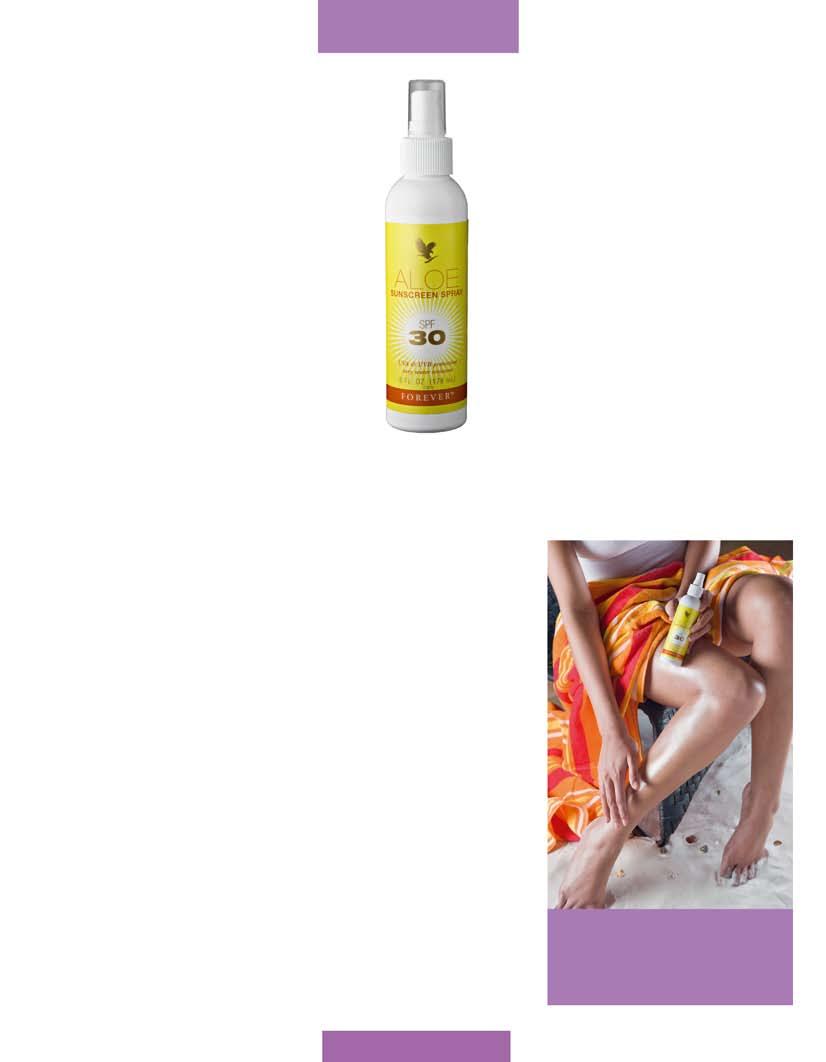Nega kože Aloe Sunscreen Spray Ako vi i vaša porodica vodite aktivan život, onda uvek treba da budete spremni da zaštitite kožu, kako bi vaša cela porodica bila bezbedna i kako bi bez problema svoje