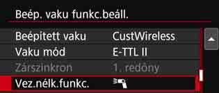 Egyedi vezeték nélküli vakus fényképezésk [1 (A:B)] Több csoportban lévő több segédvaku használata A B A segédvakukat feloszthatja A és B csoportra, és beállíthatja a kívánt megvilágításnak megfelelő