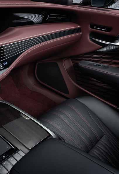 MULTI STAGE HYBRID RENDSZER AZ LS 500H A LEXUS ÚJ MULTI STAGE HYBRID RENDSZERÉT ALKALMAZZA, AMELY VADONATÚJ TELJESÍTMÉNNYEL ÉS VEZETÉSI ÉLMÉNNYEL RUHÁZZA FEL A HIBRID JÁRMŰVET.