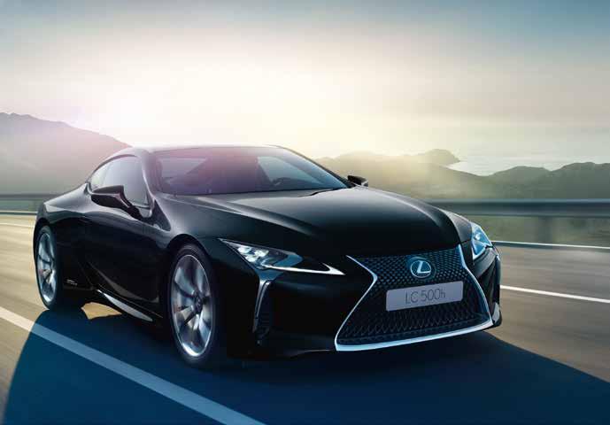 LEXUS LC500 ÉS LC500h ÁRLISTA HIVATALOS MÁRKAKERESKEDÉS LEXUS BUDA 1112 Budapest, Budaörsi út 185 195. Telefon: +36 1 2 482 482 www.lexusbuda.