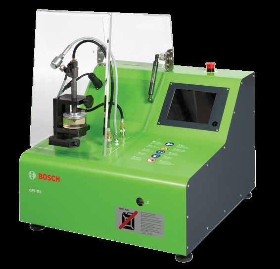 DIAGNOSZTIKA EPS 118 Common Rail befecskendező teszter CIKKSZÁM: 0683803119 Nem csak diesel specialistáknak Műszaki adatok: Pontos és teljesen automatikus injektor vizsgálat