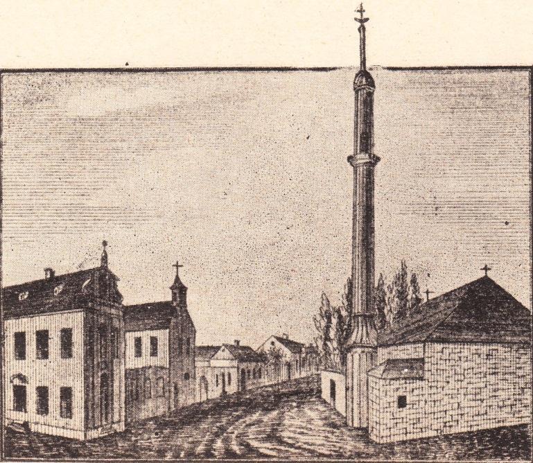 : Prospect von dem Kloster und Kirche der