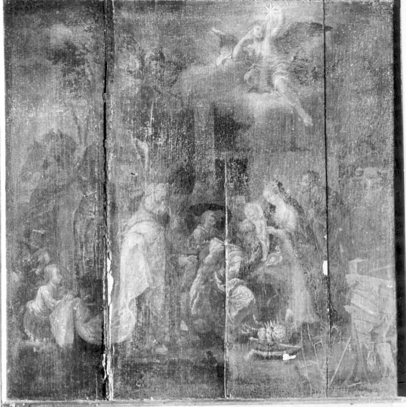 Restaurálás előtt. Olaj, fa 112.