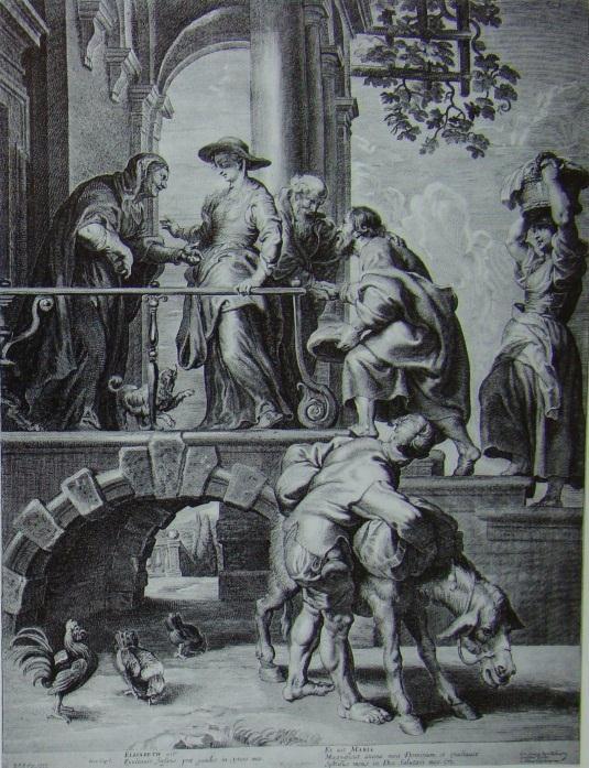 Pieter de Jode: Vizitáció.