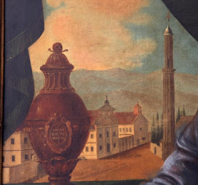 213. Huetter Lukács: Erdődy Gábor püspök arcképe.