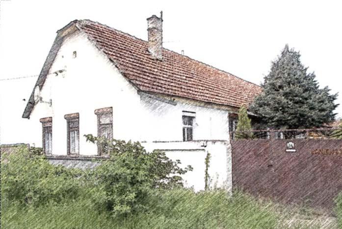 A nyeregtetős házakból álló utcaképbe nem kerülhet tördelt, összetett tetőformájú épület, hanem a szomszédosra