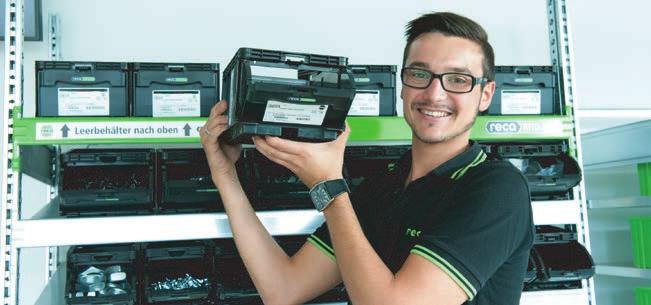 RECA RFID itagbox A RECA RFID itagbox azoknak jelent megoldást, akik a KANBAN-tárolókat saját telephelyükön töltik, ill. cserélik.